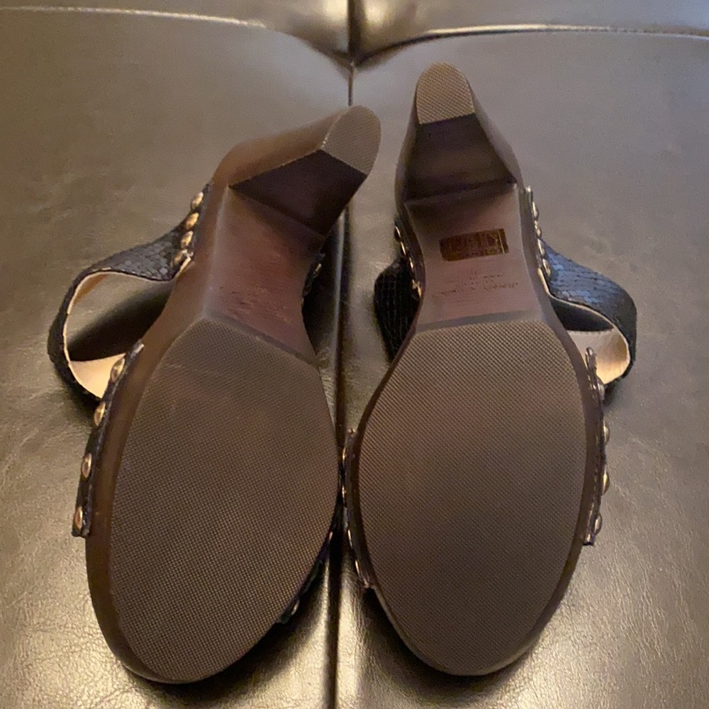 Jimmy Choo Wooden Heel Sandals - Picture 3 of 9
